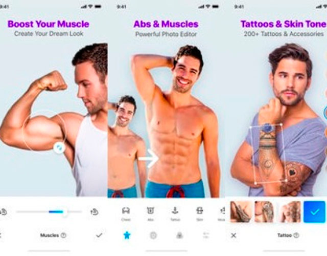 Manly, la app gay que retoca tu foto para ser "más masculino"