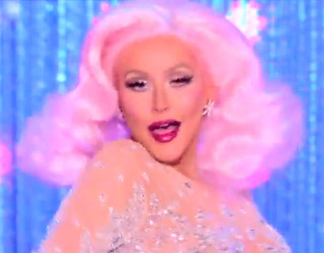 Christina Aguilera en 'RuPaul's Drag Race', temporada 10