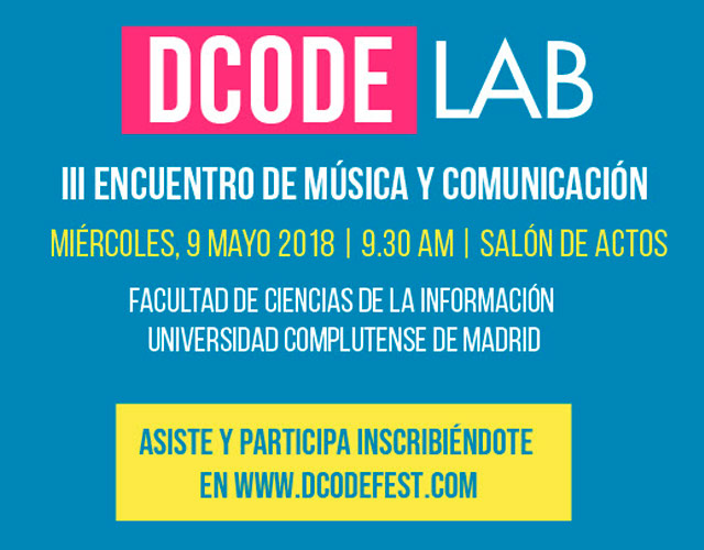 DCODE LAB celebra su tercer encuentro de música y comunicación