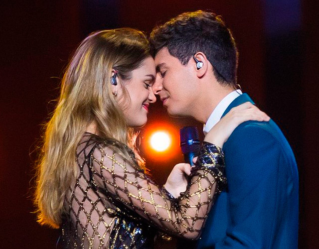 Primeros ensayos de Amaia y Alfred en Eurovisión 2018