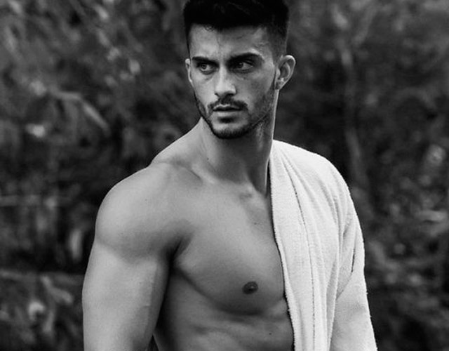 El modelo Adrian Amin desnudo, un austriaco muy ardiente