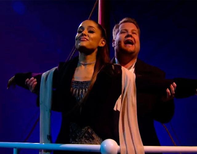 Ariana Grande versiona a Lady Gaga o Céline Dion en su parodia de 'Titanic'