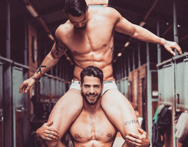 Alon Reitchuk y Jonathan Jenvrin desnudos, la pareja de chulazos de Instagram