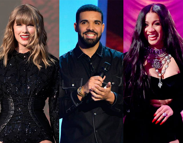 Taylor Swift, Cardi B o Drake, entre los nominados a los AMA 2018