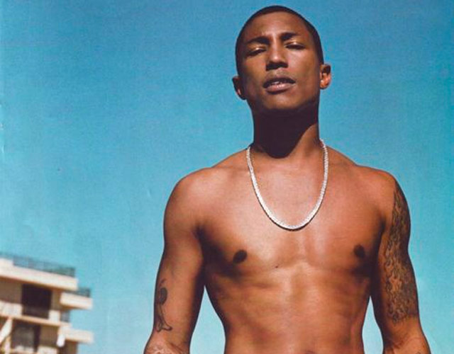 Pharrell Williams desnudo, el rapero y productor omnipresente