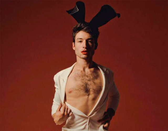 Ezra Miller desnudo, el actor más queer posa para Playboy