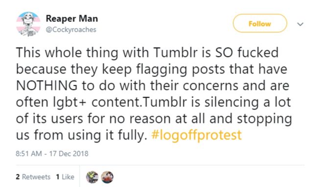 El colectivo LGBT abandona Tumblr para protestar por su prohibición del porno 1