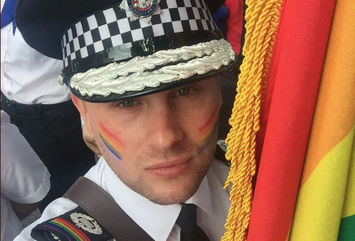 Police officer to receive top award for services to LGBTI community