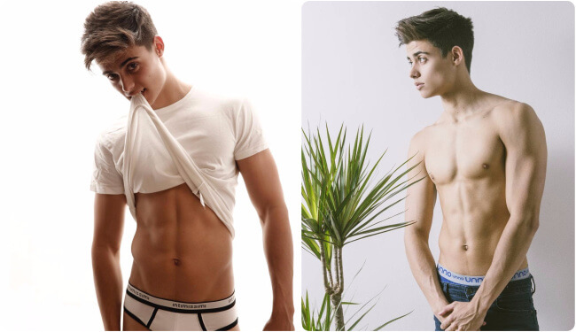 Rubén Cubillas desnudo, modelo español muy caliente 1
