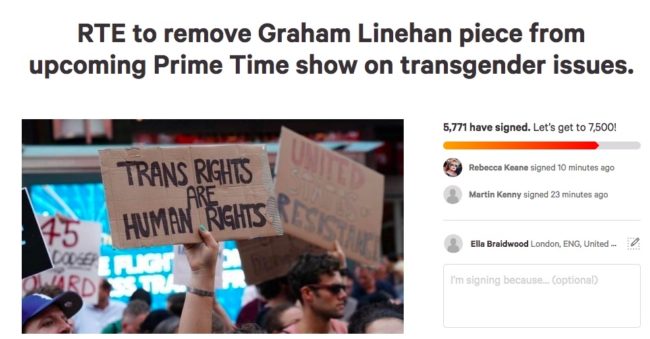 Activistas trans contra la TV pública por contar con Graham Linehan 2