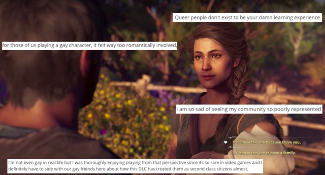 Assassin's Creed Odyssey te fuerza a tener una relación hetero aunque seas gay
