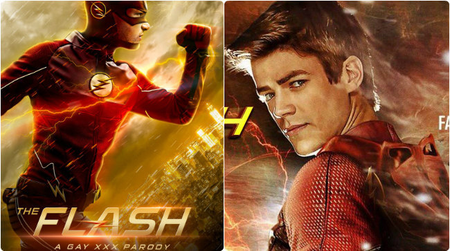 La parodia porno gay de The Flash 1