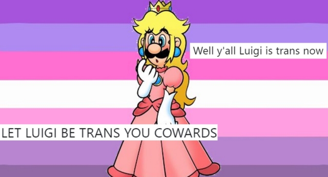 Luigi es una mujer trans, dicen los fans de Super Mario