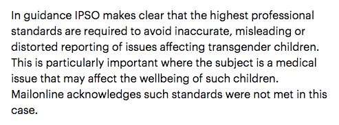 MailOnline se disculpa por informar 'incorrectamente' sobre niños trans 3