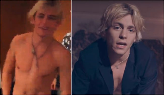 Ross Lynch desnudo bailando en varios vídeos 1