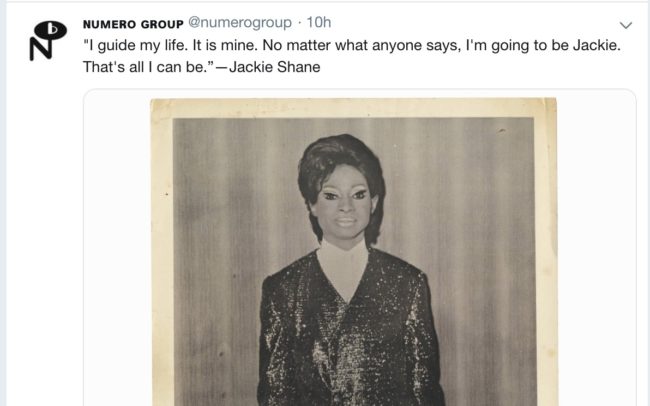 Jackie Shane, cantante trans nominada al Grammy, ha muerto 2