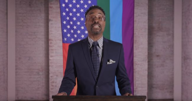 Billy Porter critica el discurso de Trump por no mencionar a las personas LGBT 3