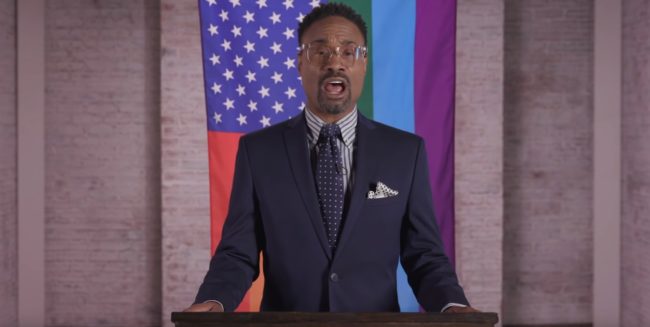 Billy Porter critica el discurso de Trump por no mencionar a las personas LGBT 1