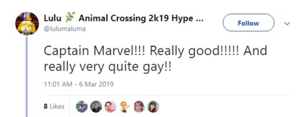 'Capitana Marvel' es para la gente gay, dice internet 2