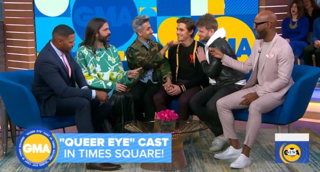 Heroína de 'Queer Eye' sorprende a los Fab Five en 'Good Morning America' 1