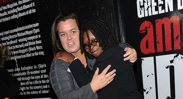 Rosie O'Donnell dice que Whoopi Goldberg fue mala con ella en 'The View' 1