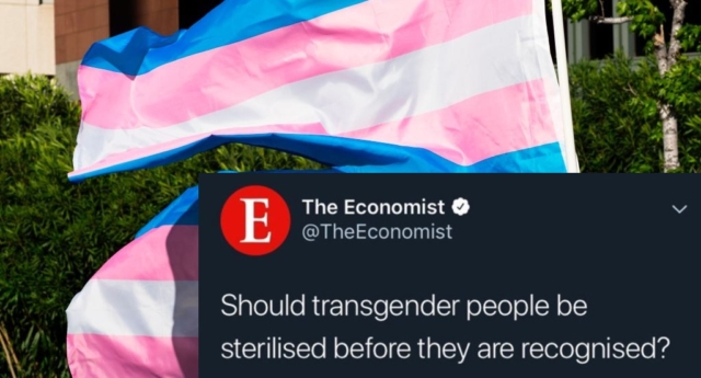 Críticas a The Economist por preguntar si las personas trans deberían ser esterilizadas