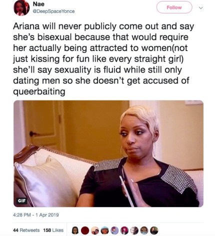 Ariana Grande acusada de queerbaiting por 'Monopoly' 2