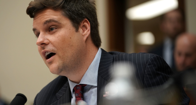 Matt Gaetz: "Los derechos trans podrían hacer de Trump la 1ª presidenta"