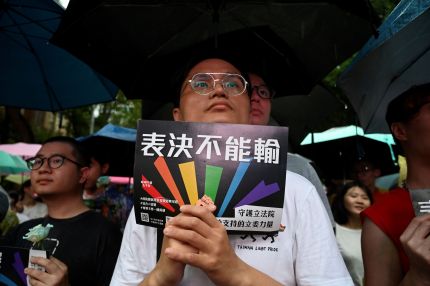 10 fotos de Taiwán celebrando la legalización del matrimonio igualitario 7