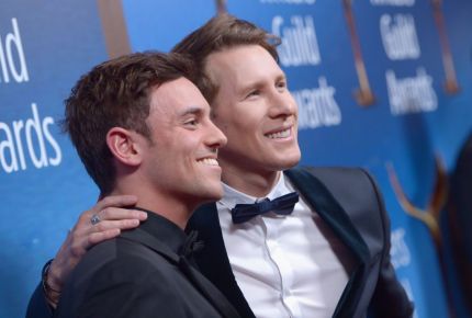 Dustin Lance Black desmiente su drama con el cochecito de bebé con Tom Daley 2