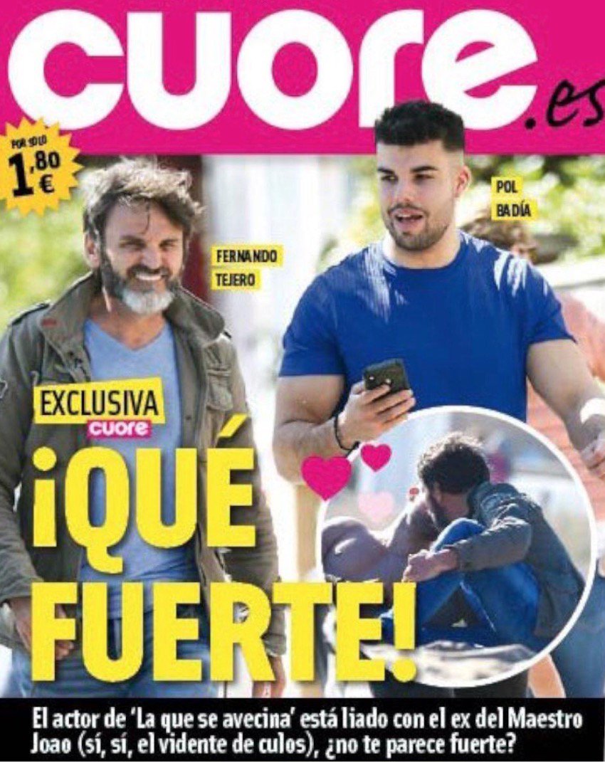 Fernando Tejero y Pol Badía, la pareja gay que nadie se esperaba