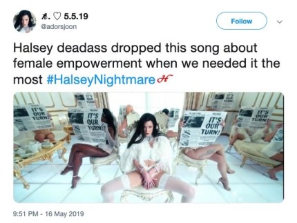 Halsey lanza el vídeo de 'Nightmare' con Cara Delevingne 2