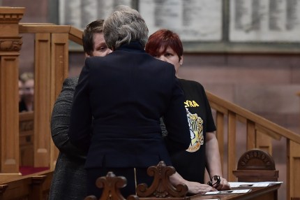 La novia de Lyra McKee hace un alegato igualitario a Theresa May 2