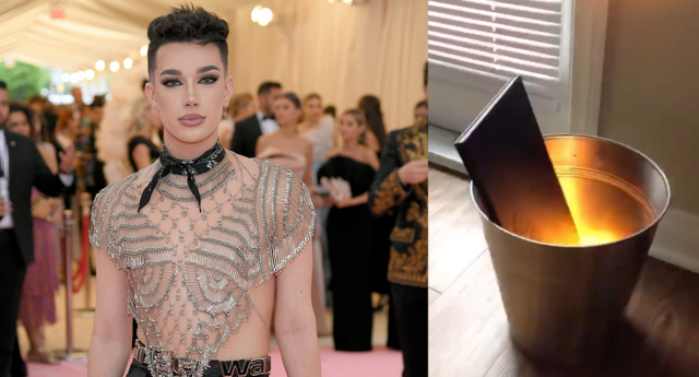 Los fans de James Charles queman paletas de maquillaje 1