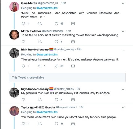 Polémica en Twitter por War Paint, marca de maquillaje 