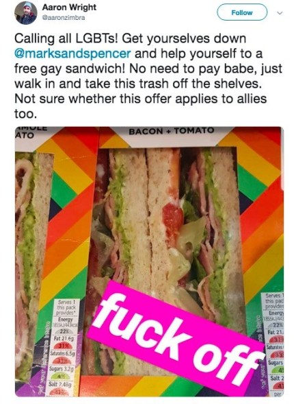 Marks and Spencer lanza sándwich LGBT y genera controversia 3