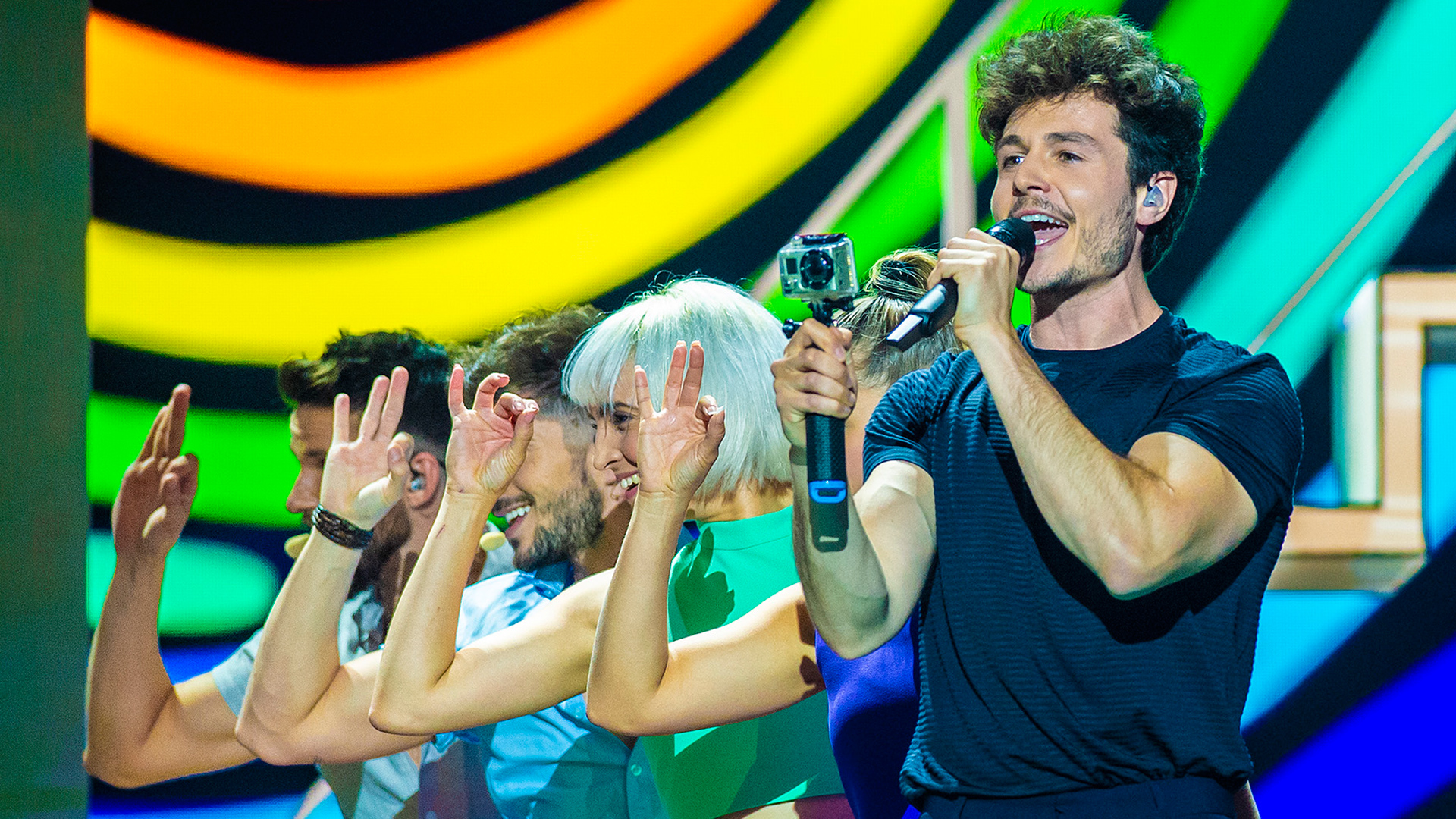 Miki sorprende en Eurovisión 2019 con los ensayos de 'La Venda' 1