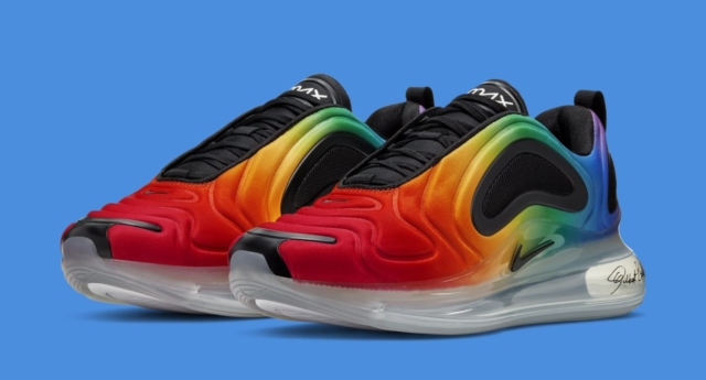 Nike presenta la nueva Air Max 720 de color arco iris