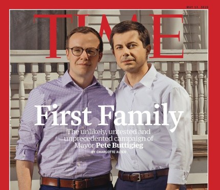 Pete Buttigieg y su marido en la portada de TIME 2