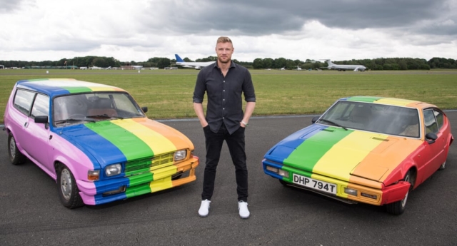 Top Gear pinta la bandera del Orgullo en los coches utilizados en el episodio de Brunei