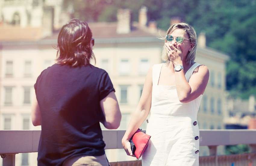 Esta futbolista sorprendió a su novia con una propuesta romántica en la Copa del Mundo Femenina 1