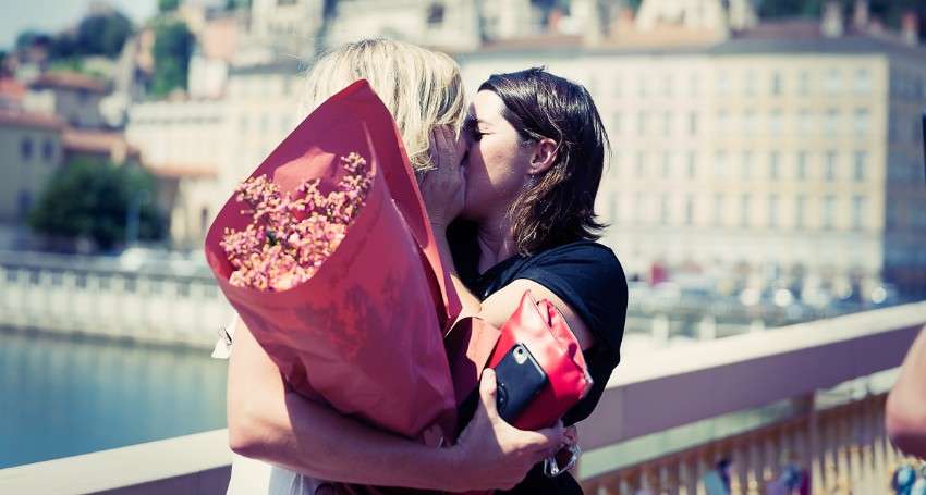 Esta futbolista sorprendió a su novia con una propuesta romántica en la Copa del Mundo Femenina 5