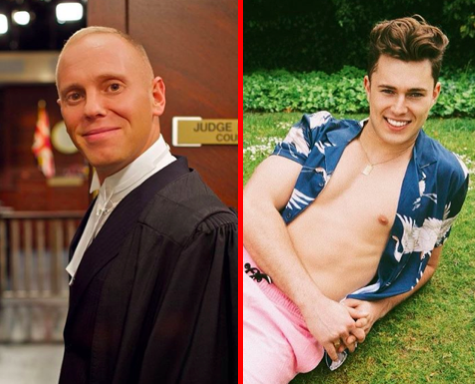 El juez de televisión acusa a Curtis Pritchard de ser "falso" al criticar mordazmente su salida del armario