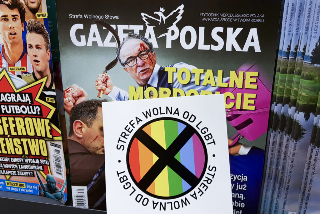 El tribunal de Polonia ordena el cese de las calcomanías de 'zona libre de LGBT'. 1