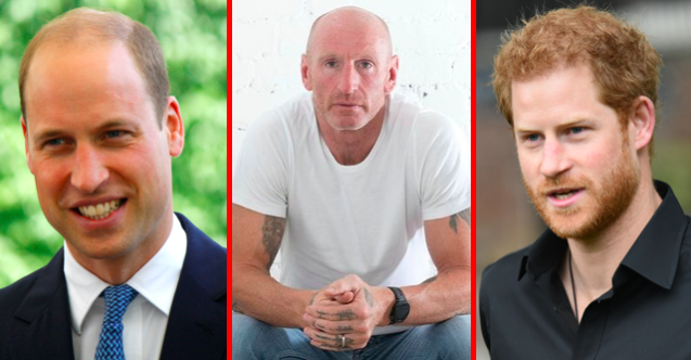 La Familia Real se reúne con Gareth Thomas 1