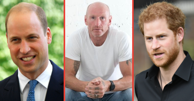 La Familia Real se reúne con Gareth Thomas