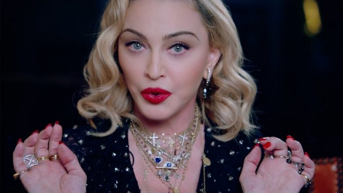 Madonna, conocida por enviar mensajes de texto en los programas de otras personas 1