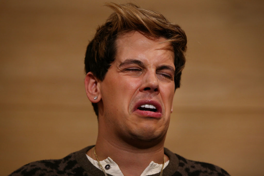 Milo Yiannopoulos podria retirarse de las Redes Sociales