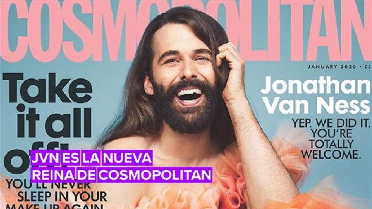 Van Ness y RuPaul portadas de Cosmopolitan y Vanity Fair