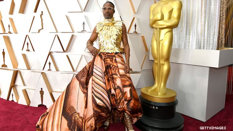 El vestido de Billy Porter en los Oscars